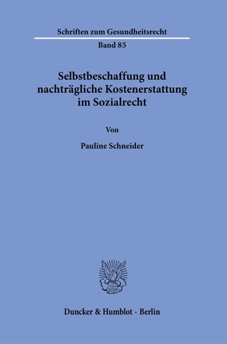 Selbstbeschaffung und