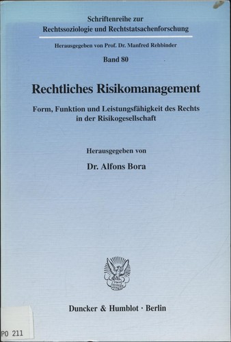 Rechtliches risikomanagement - rechtliches,