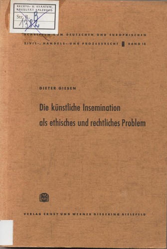Die künstliche insemination - künstliche,