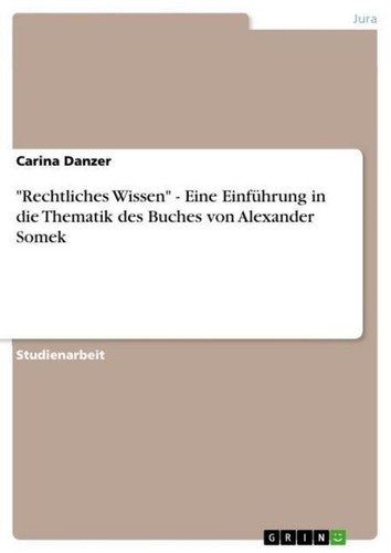 Rechtliches wissen eine - -,